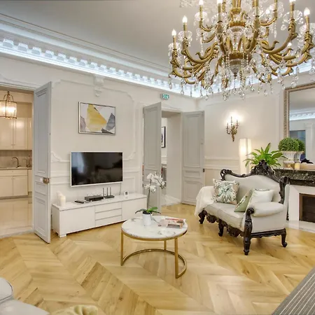 Galeries Lafayette - 7 Bedrooms - Lift - Aircon Apartmán Paříž